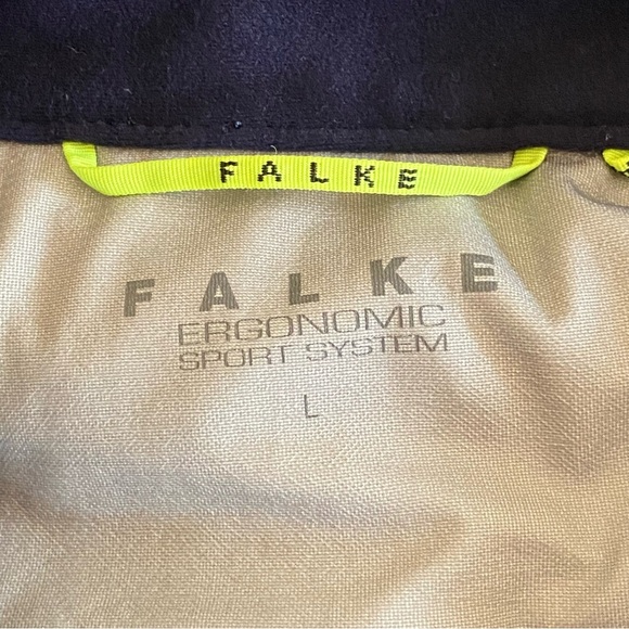 Men's FALKE Ergonomic Sport System Athletic Performance Activewear Zip Jacket L - Picture 8 of 10